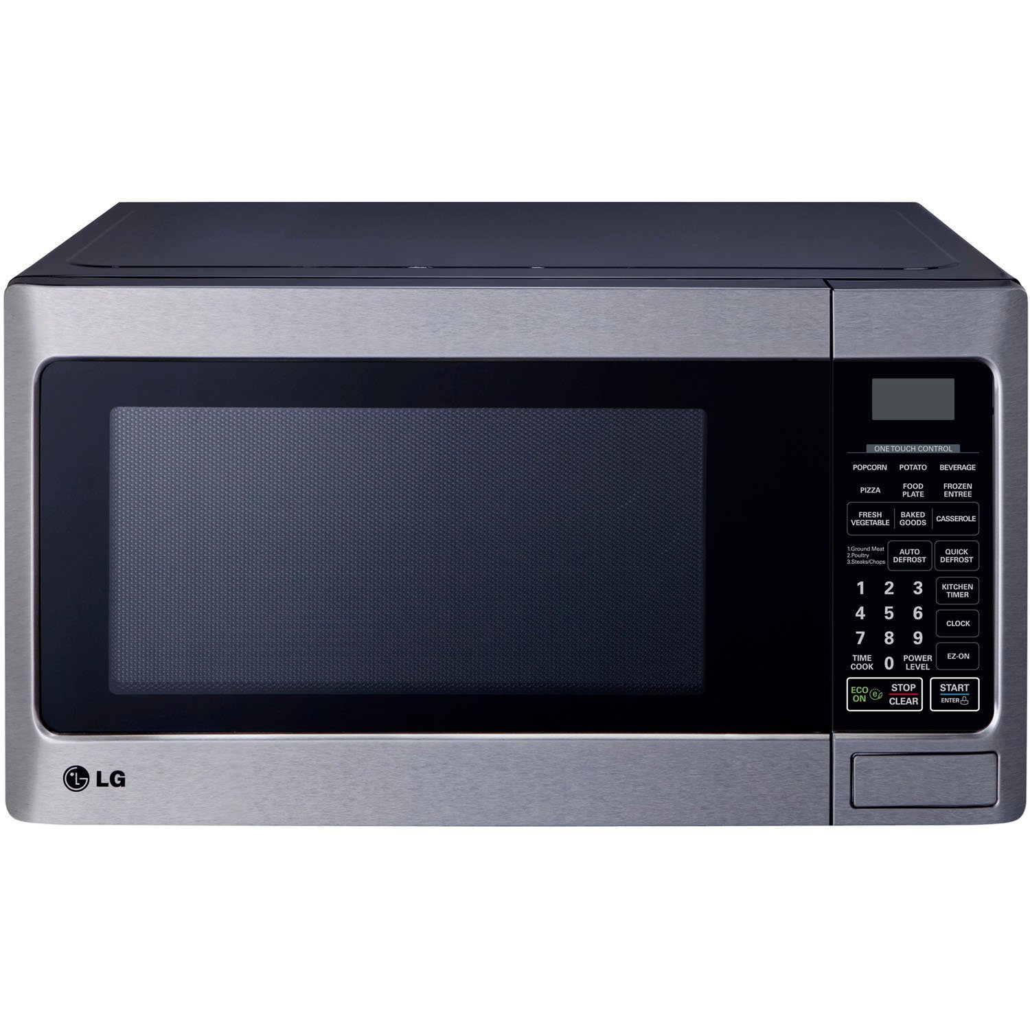 LG LCS1112ST Countertop Microwave Oven, 1000-watt, Stainless Steel