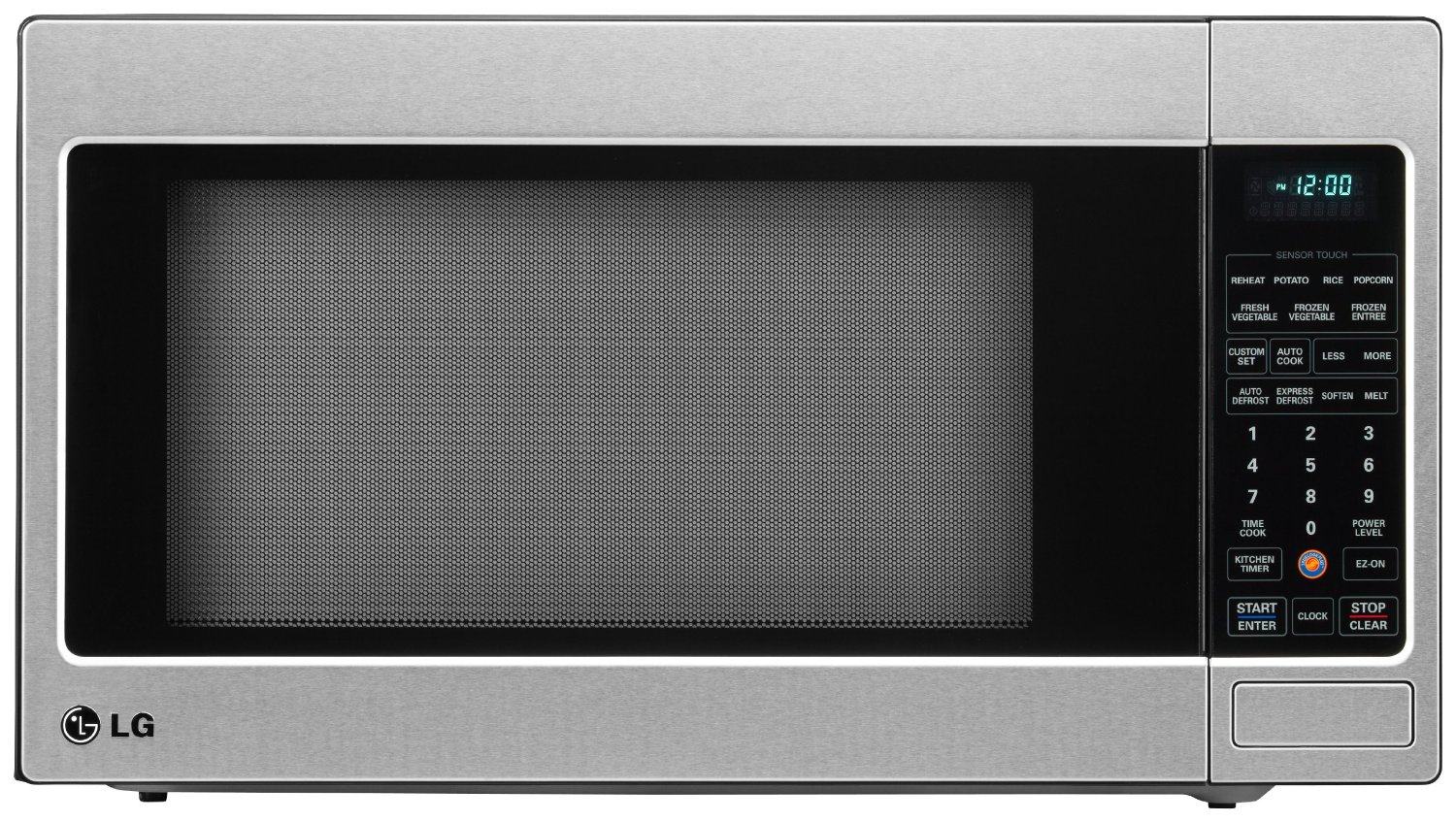 LG LCRT2010ST 2.0 Cu Ft Counter Top Microwave Oven with True Cook Plus and EZ Clean Oven, Stainless Steel
