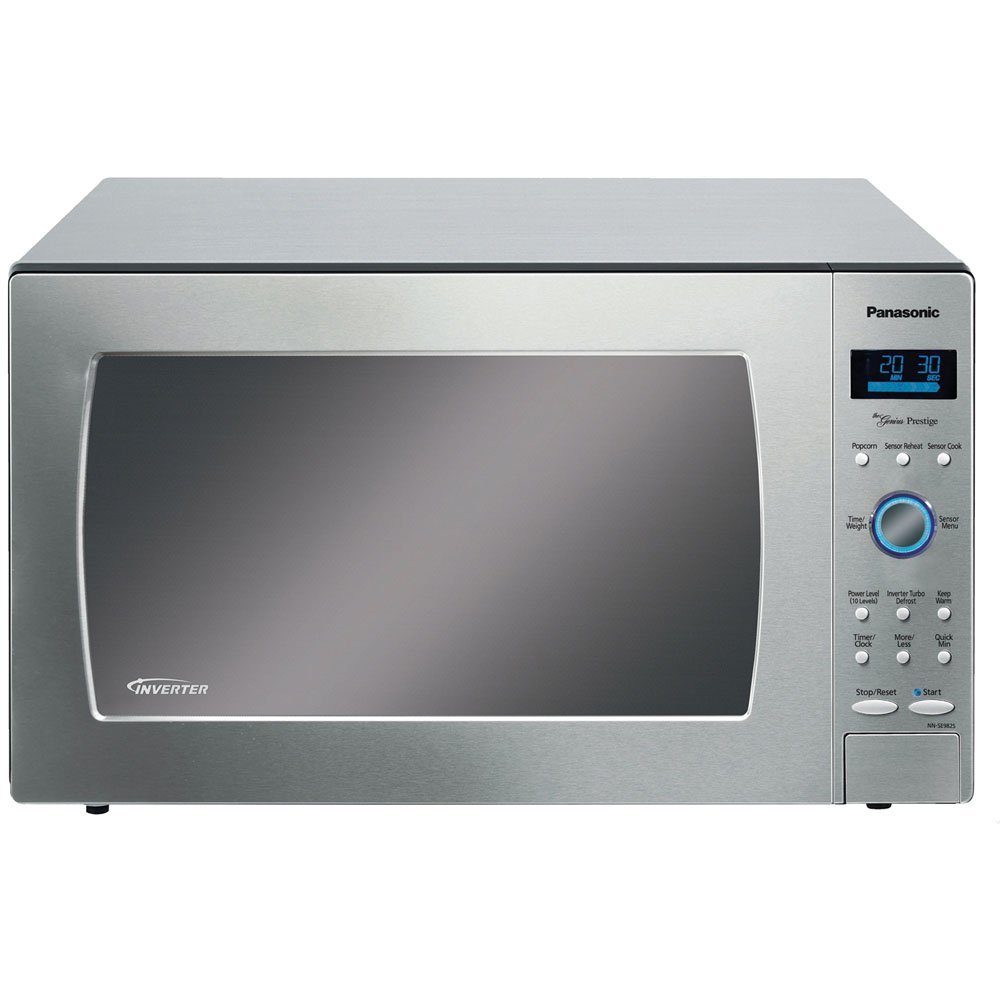 Panasonic NN-SE982S Stainless 1250W 2.2 Cu. Ft. Countertop Microwave Oven with Inverter Technology