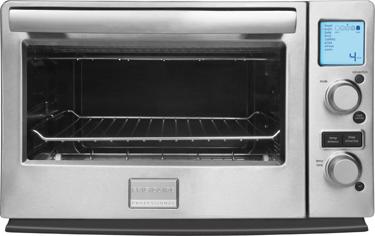 Frigidaire Professional Stainless Programmable 6-Slice Infared Convection Toaster Oven