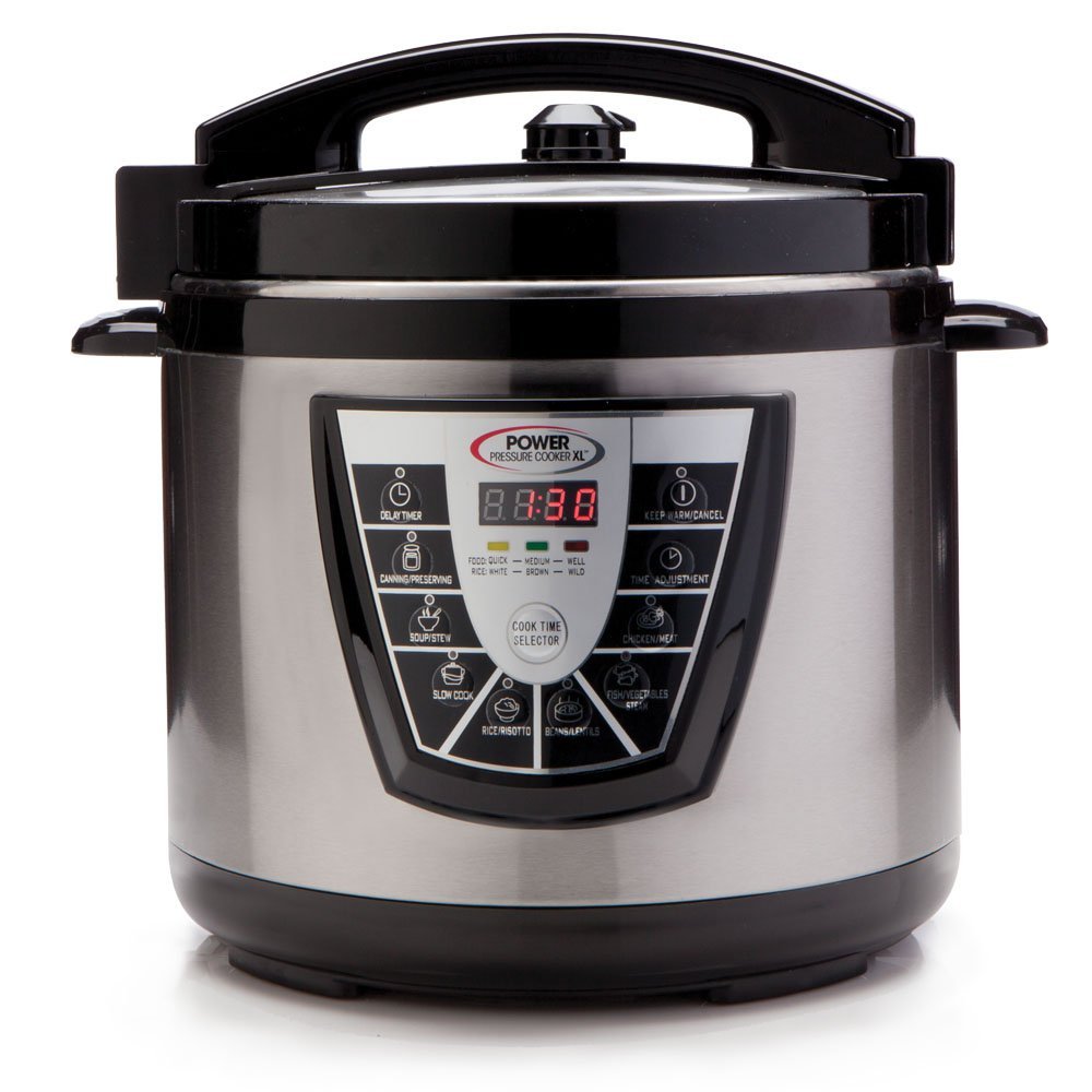 Power Pressure Cooker XL 6 Quart – Silver