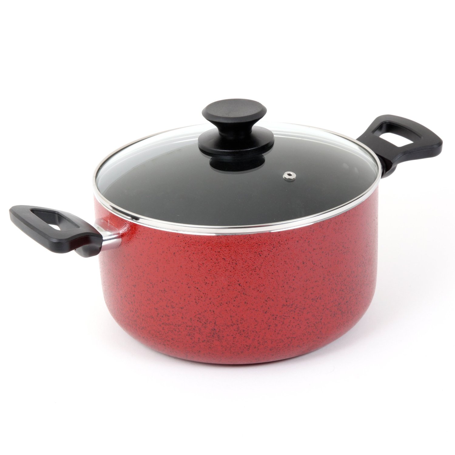 Oster 91116.02 Telford Covered Dutch Oven, 6-Quart, Red