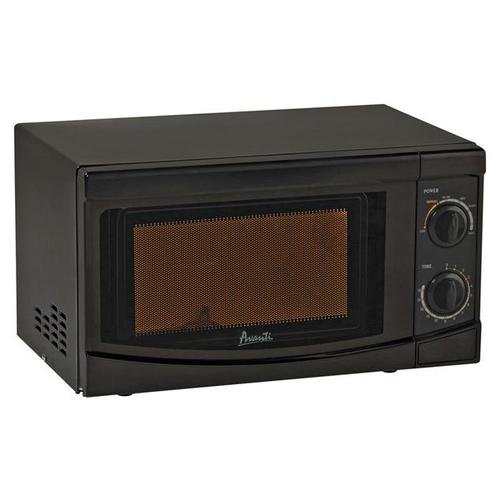 Avanti Avanti MO7082MB Rotary Dial 700-watt Microwave, 0.7 Cubic Feet, Black