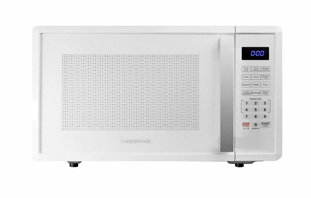 Farberware Professional FMWO11AHTWHC 1.1 Cubic Foot 1000-Watt Microwave Oven, White