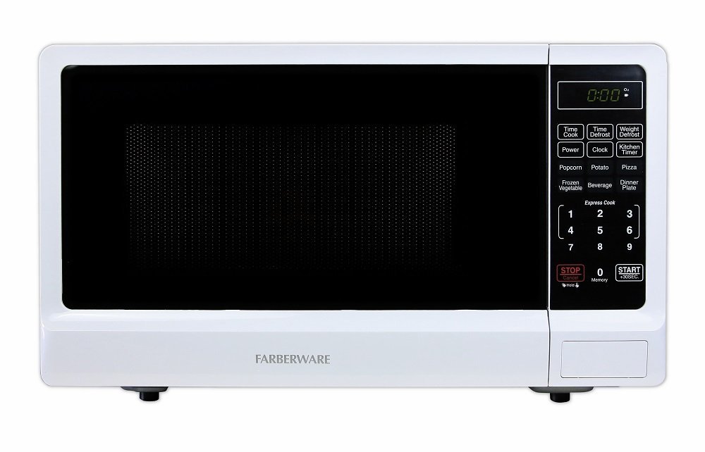 Farberware Classic FMWO11ABTWHA 1.1 Cubic Foot 1000-Watt Microwave Oven, White