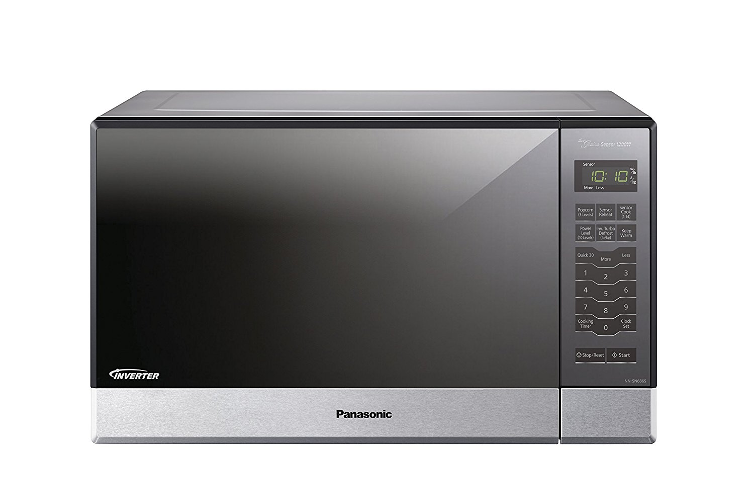 Panasonic NN-SN686S Countertop/Built-In Microwave with Inverter Technology, 1.2 cu. ft. , Stainless