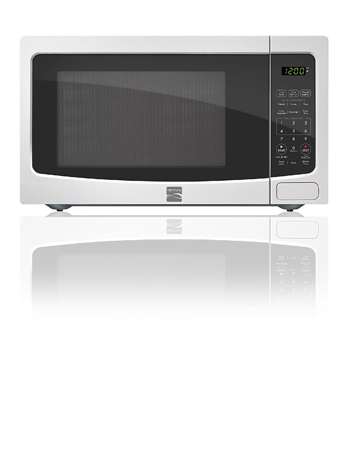 Kenmore White 1.1 cu. ft. Countertop Microwave 73114