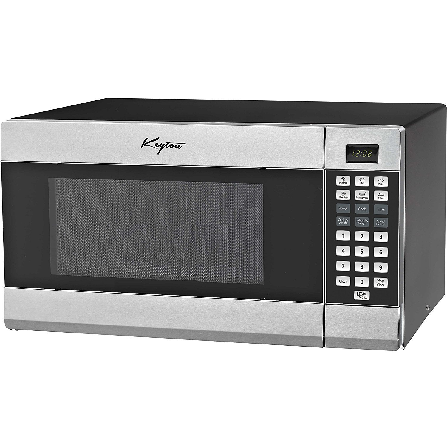 Keyton K-1.1 SS MICROWAVE Microwave Oven with 6 Instant Cooking Settings & 10 Power Levels, Stainless Steel