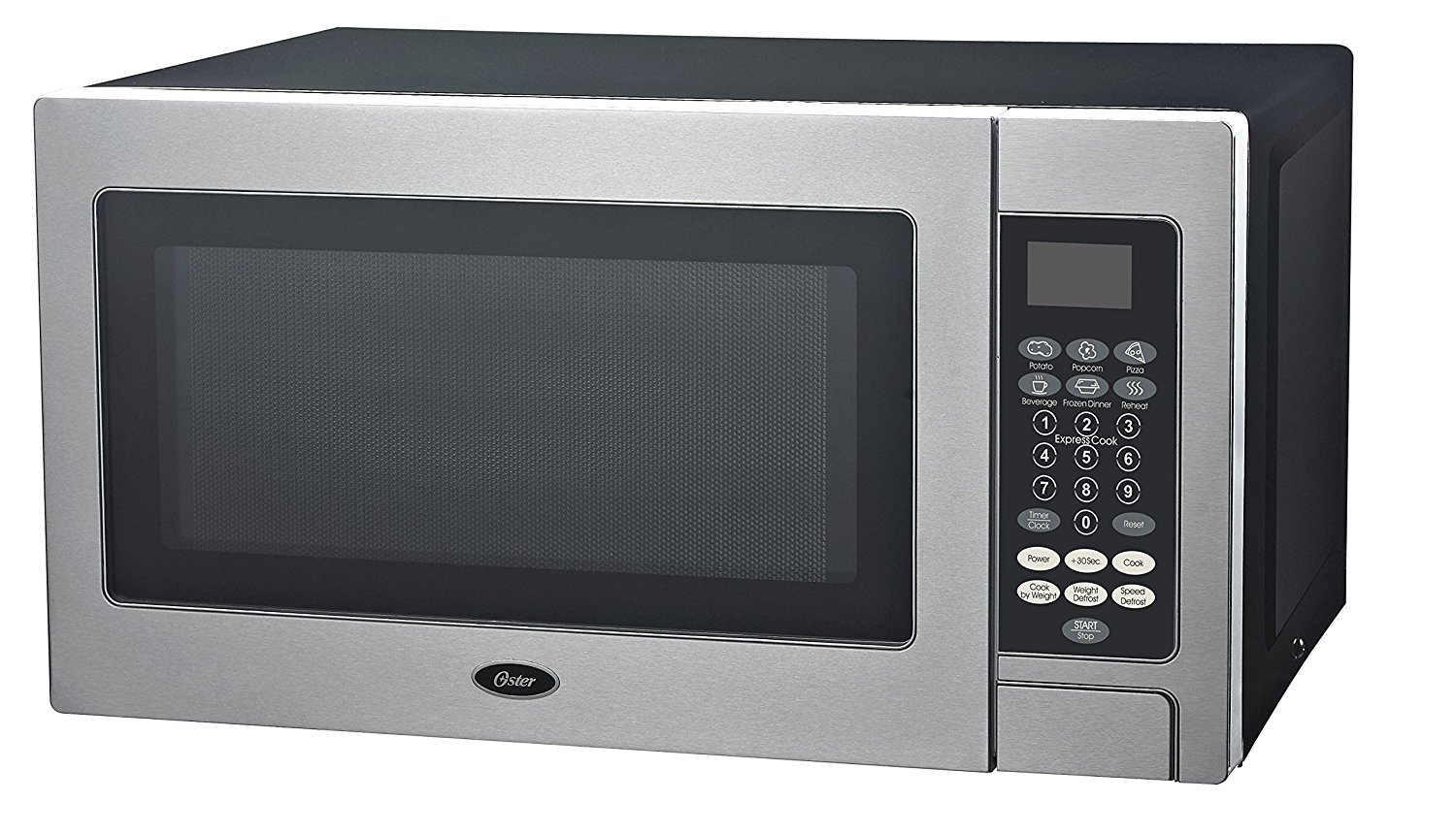 Oster OGZD0701 Microwave Oven, Stainless Steel