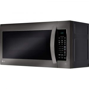 stainless steel color lg microwave oven