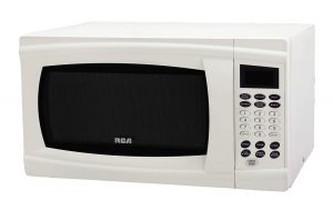white RCA RMW1112 1.1 Cubic Feet Microwave Oven