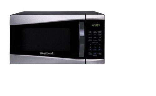 West Bend 0.9-cu. Ft. 900-watt Microwave - Black & Stainless Steel