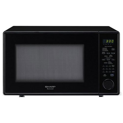 Sharp R559YK Sensor Microwave (1.8 cu.ft.), Black, Standard