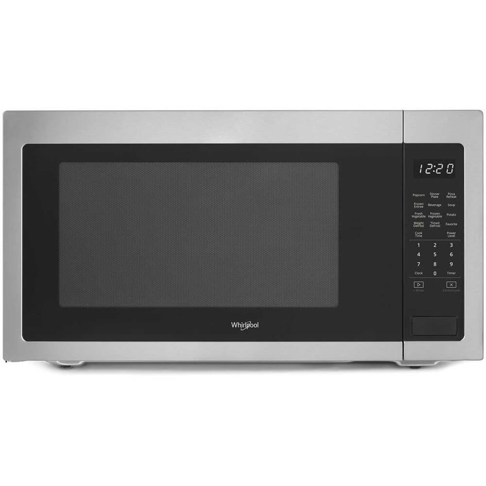 Whirlpool WMC50522HZ 2.2 Cu. Ft. Fingerprint-Resistance Stainless Steel Countertop Microwave