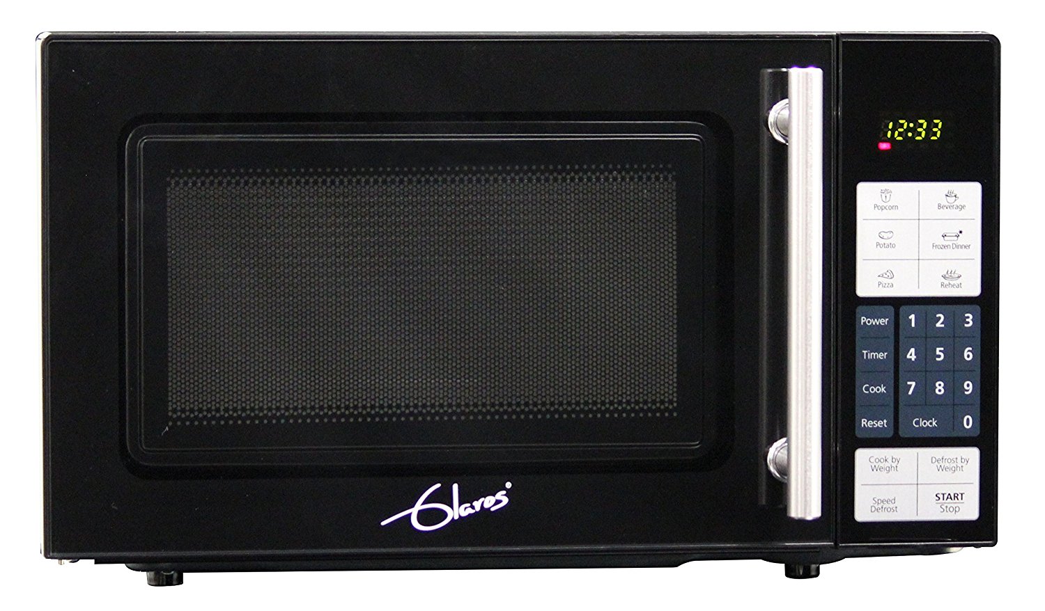 Glaros 700 watt / .7 cu. ft. Sleek Design Countertop Microwave Oven