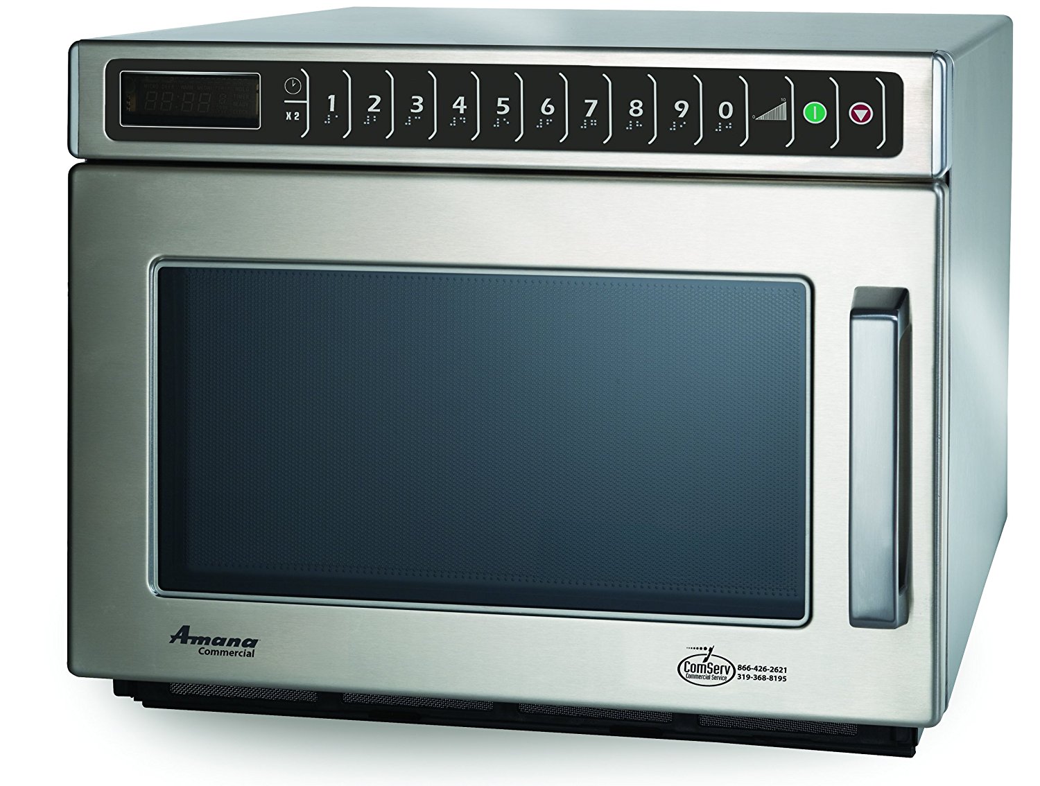 Amana Commercial HDC12A2 Heavy-Duty Microwave Oven, 1200W
