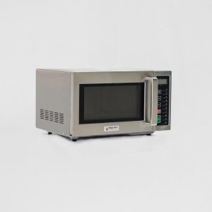 A compact size microwave by Magic Chef looks very stylish!