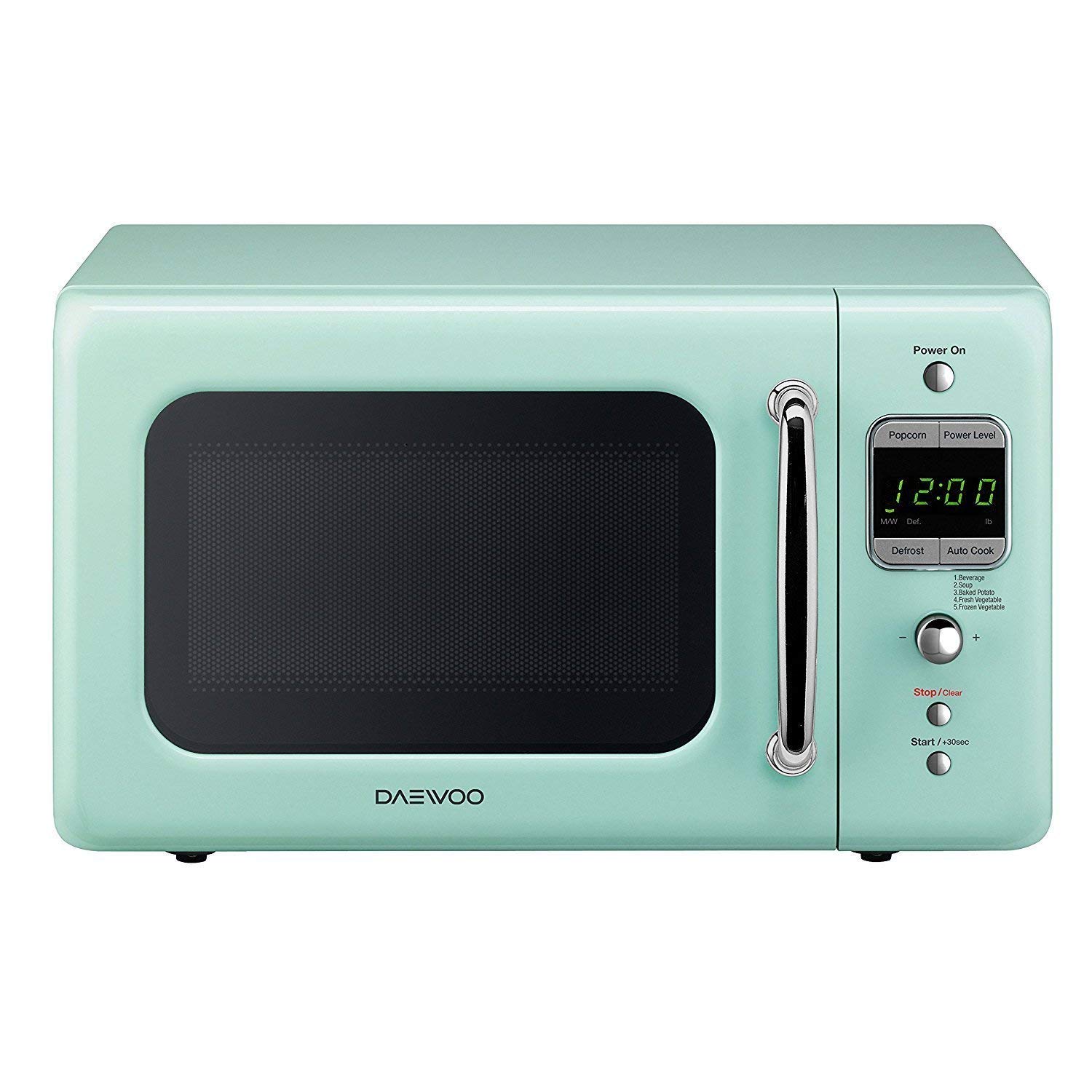 Daewoo KOR-7LREM 0.7 Cu. Ft. 700W Retro Countertop Microwave Oven