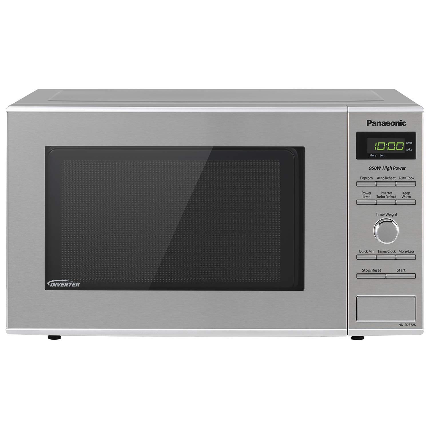 Panasonic NN-SD372S 0.8 Cu. Ft. 950W Countertop Microwave Oven (Inverter Technology)