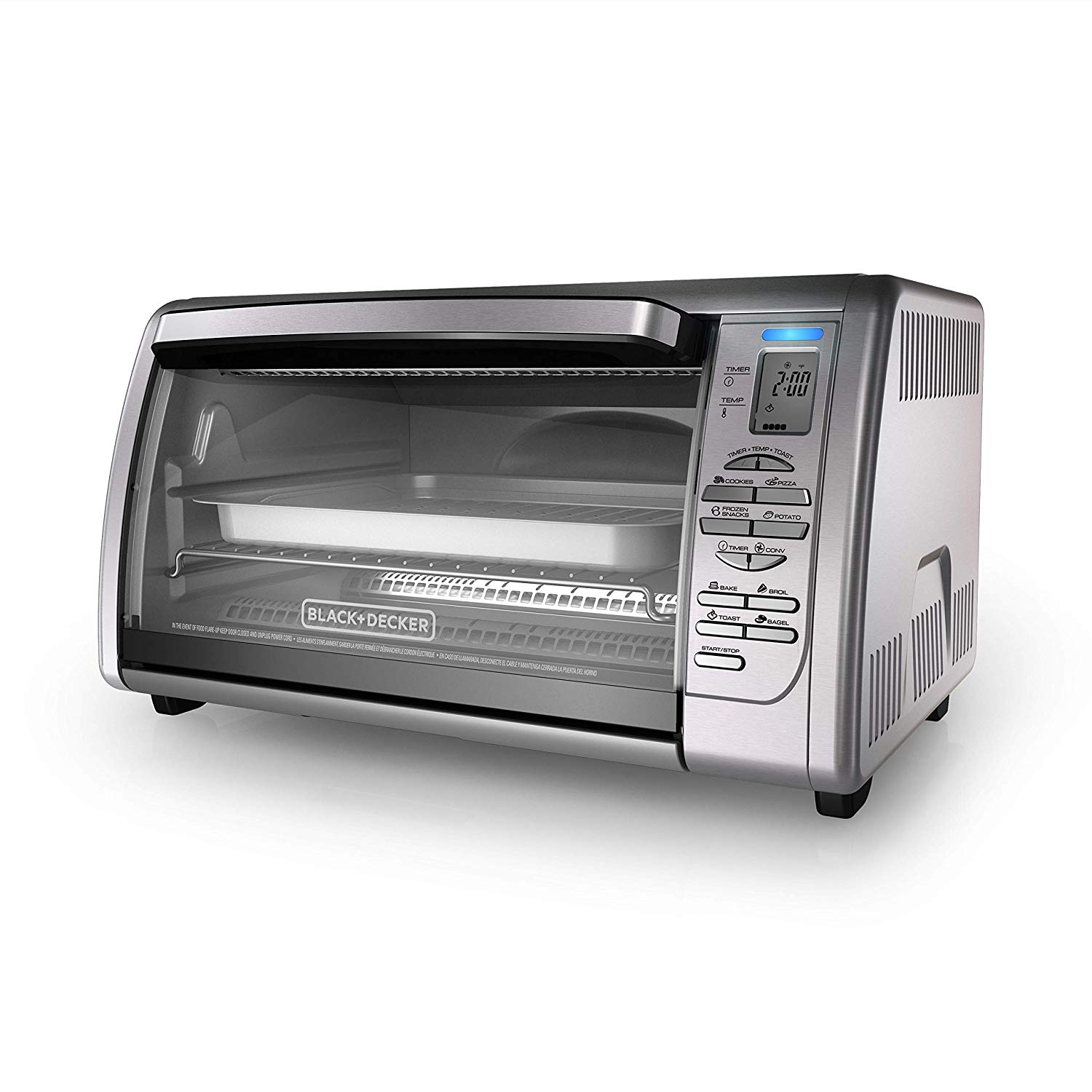 BLACK+DECKER CTO6335S Countertop Convection Toaster Oven