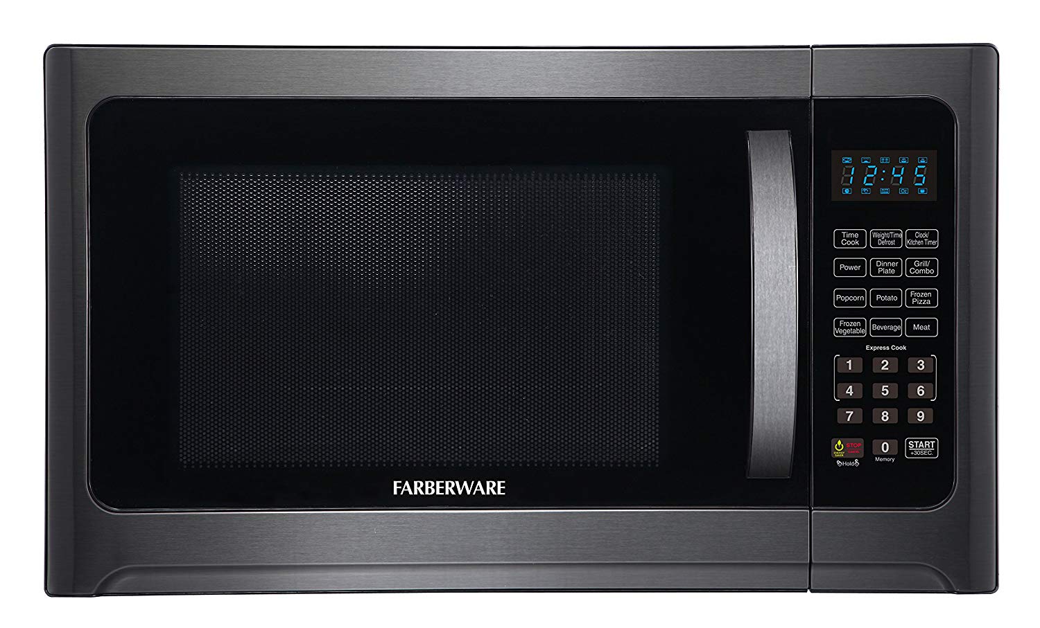 Farberware FMO12AHTBSG 1.2 Cu. Ft. 1100-Watt Grill Microwave Oven
