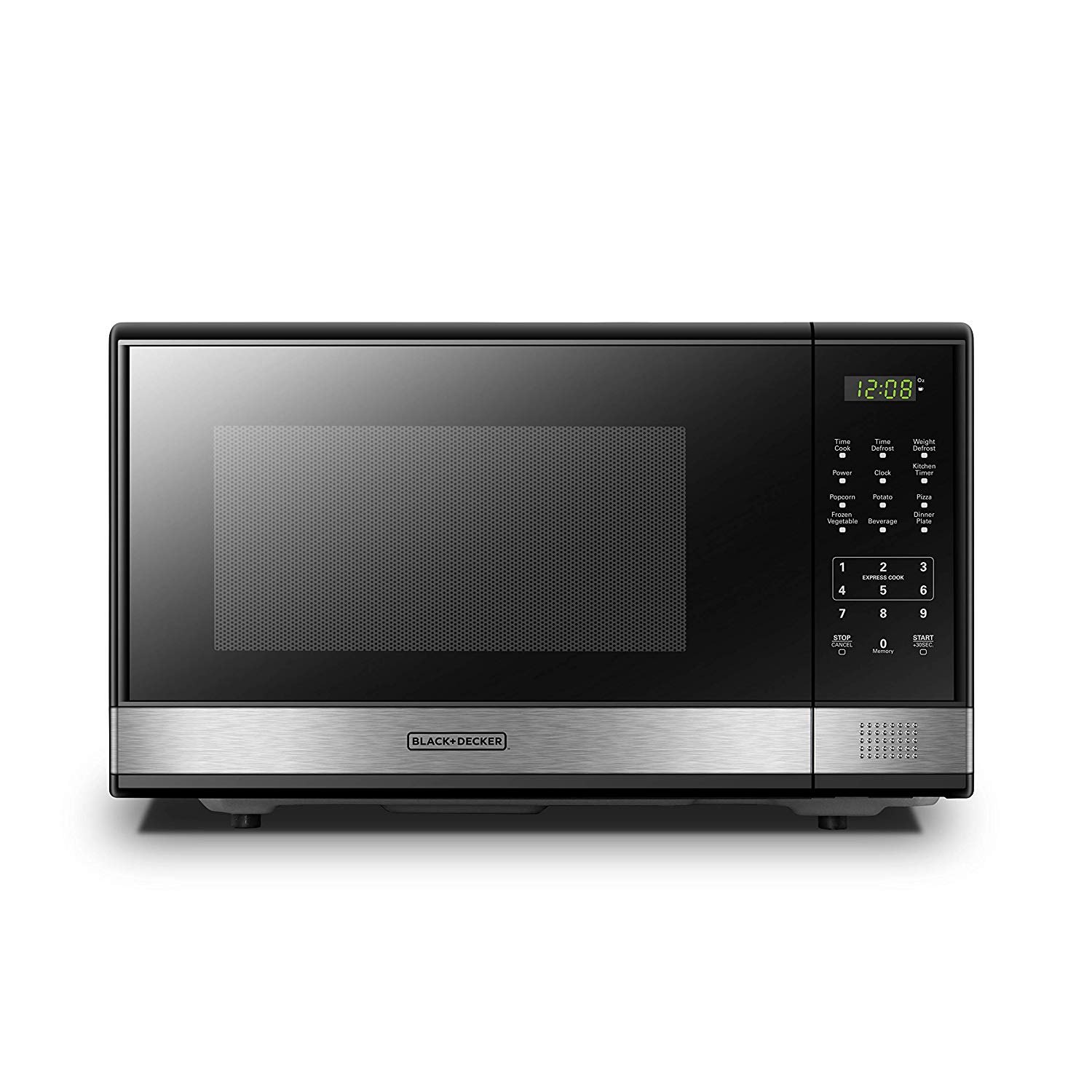 Black+Decker EM031MB11 1000W 1.1 Cu. Ft. Digital Microwave Oven