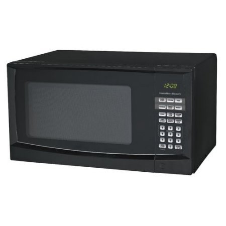 Digital Touchpad Control - Hamilton Beach 0.9 cu ft Digital Microwave, Black