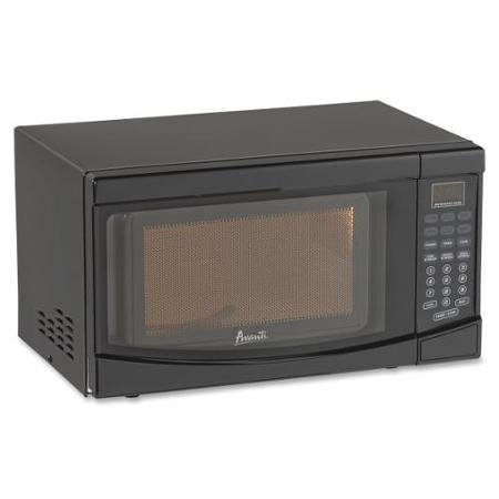 Avanti Microwave Oven - Single - 0.70 ft³ Main Oven - 9 Power Levels - 700 W Microwave Power - Countertop – Black