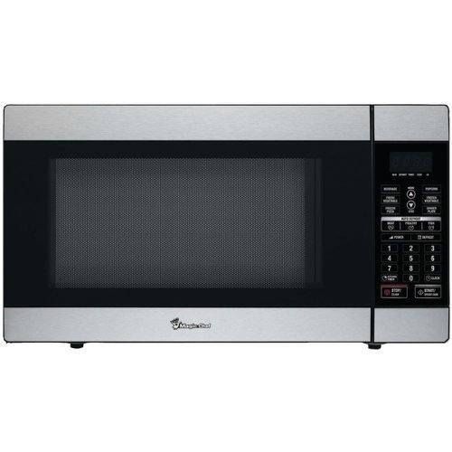 Magic Chef 1.8 Cubic-Ft, 1,100-Watt Stainless Microwave With Digital Touch 