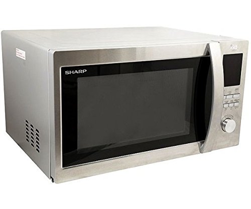 Sharp R45 R-45BR(ST) 43-Liter 1100W Microwave Oven, 220 Volts (Not for USA), 43 liter Silver