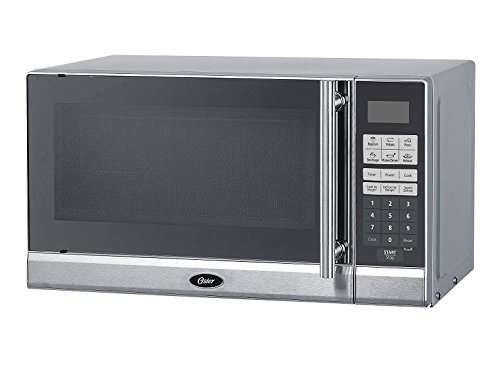 OSTER OGG3903 0.9 Cube Microwave Oven, Stainless Steel