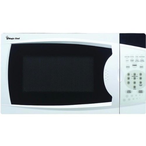 Magic Chef Mcm770w .7 Cubic-Ft 700-Watt Microwave With Digital Touch (White)