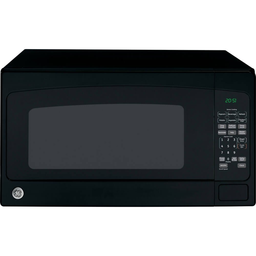 GE JES2051DNBB 2.0 Cu. Ft. Black Countertop Microwave