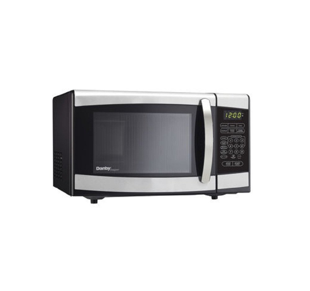 Danby 0.7 Cu. Ft. 700 Watts Microwave in Black with Stainless Steel