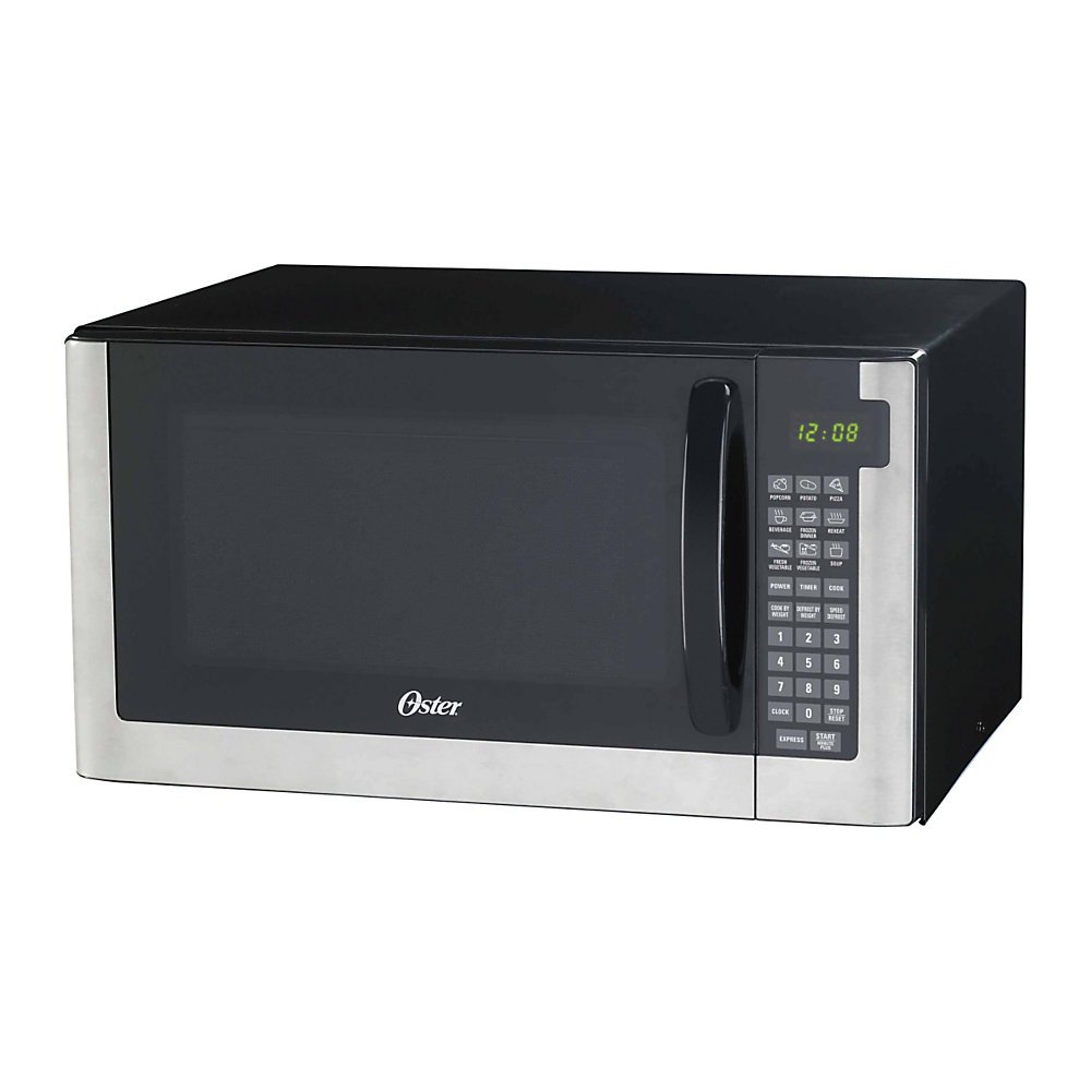 Oster 1.4 Cubic-foot Digital Microwave Oven (Silver) (19.45
