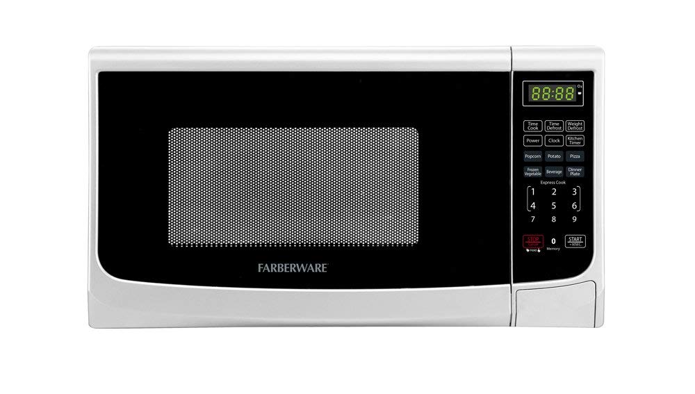 Farberware Classic FMO07ABTWHA 0.7 Cu. Ft 700-Watt Microwave Oven with LED Lighting