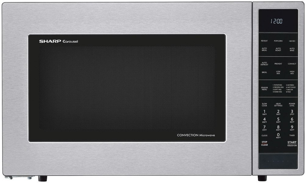 Sharp SMC1585BS 1.5 cu. ft. Microwave Oven with Convection Cooking, in Stainless Steel