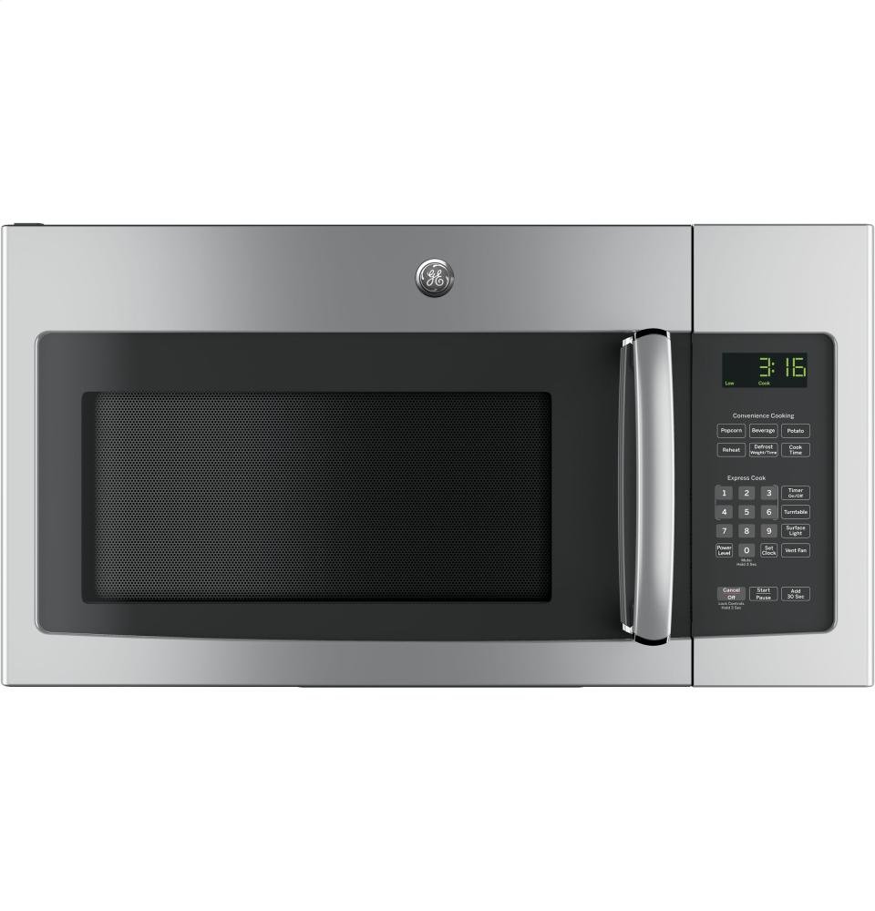Ge MICROWAVES 1029471 1.6 Cu. ft. Over-The-Range Microwave Oven, Stainless, 1000 Watts