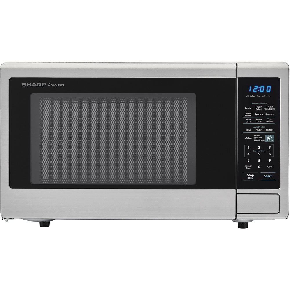 ALMO DISTRIBUTING WISCONSIN SMC1842CS Sharp 1.8 cu.ft. Turntable Sensor Cook Microwave