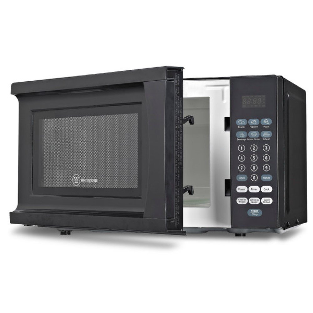 Westinghouse 0.7 Cu. Ft. 700W Countertop Microwave, Microwave Ovens, Black