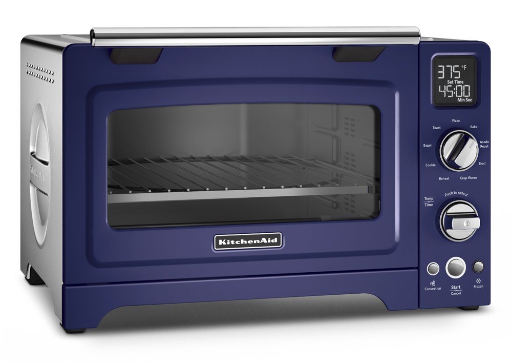 KitchenAid KCO275BU Convection 1800W Digital Countertop Oven, 12