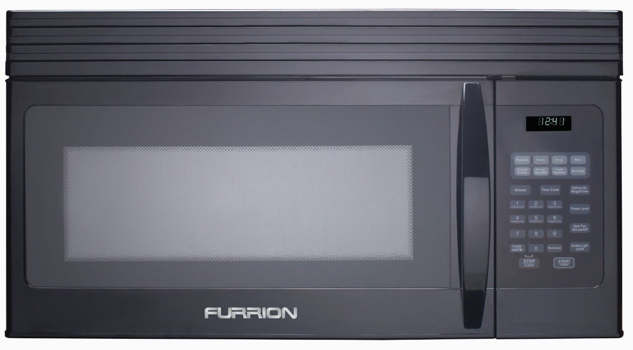 Furrion FMCM15-BL Black 1.5 cu. ft. OTR Convection Microwave Oven
