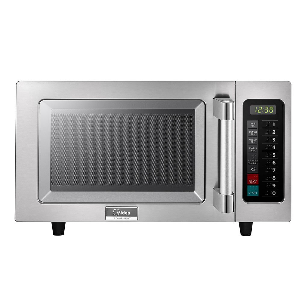 Midea 1025F1A Light Duty Commercial Microwave 1000W with Electronic Touch Controls
