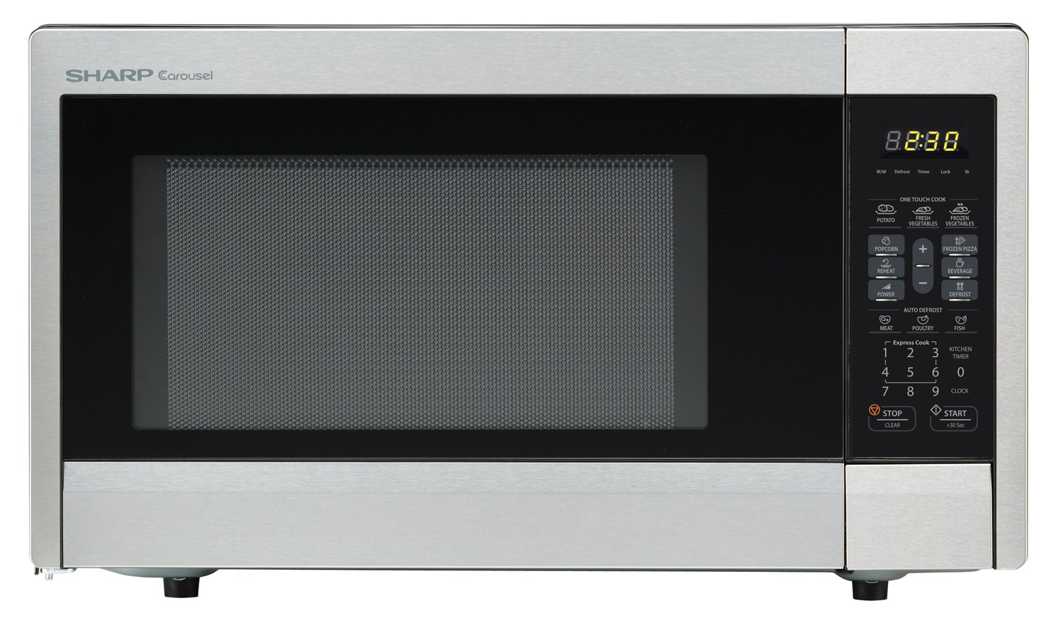 Sharp Countertop Microwave Oven ZR331ZS 1.1 cu. ft. 1000W Stainless Steel