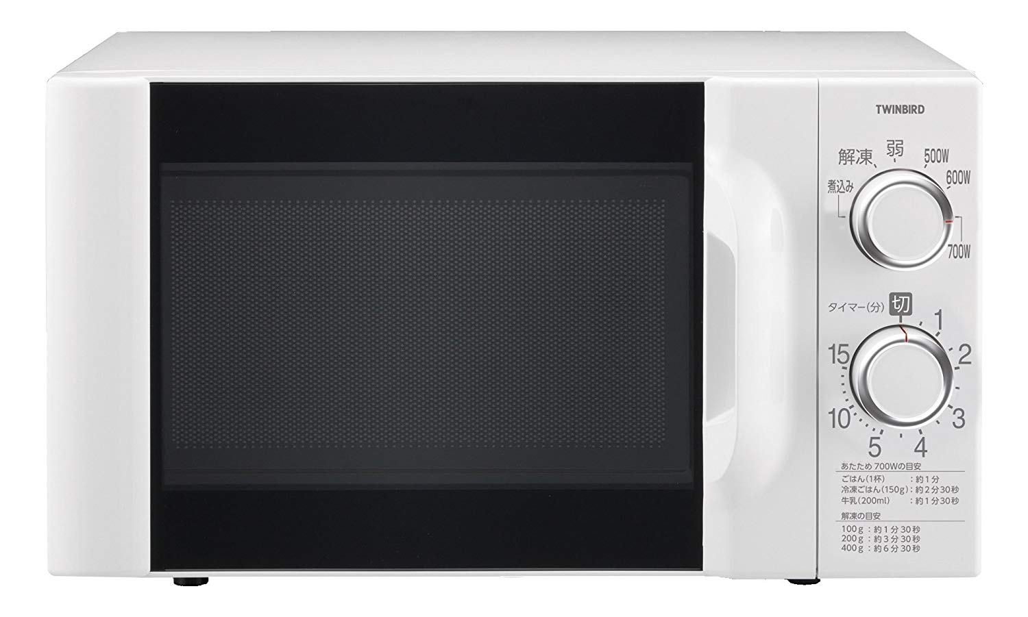 Twin Bird microwave oven 60Hz exclusive White DR-D419W6