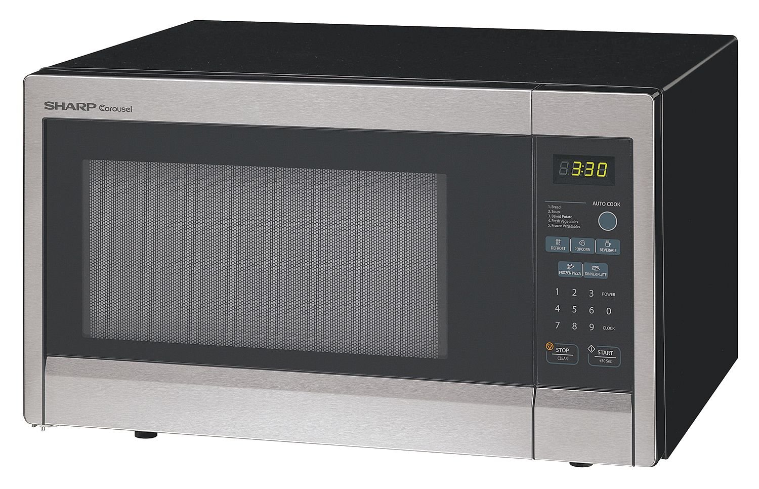 SHARP R331ZS Microwave Oven,SS,1000W