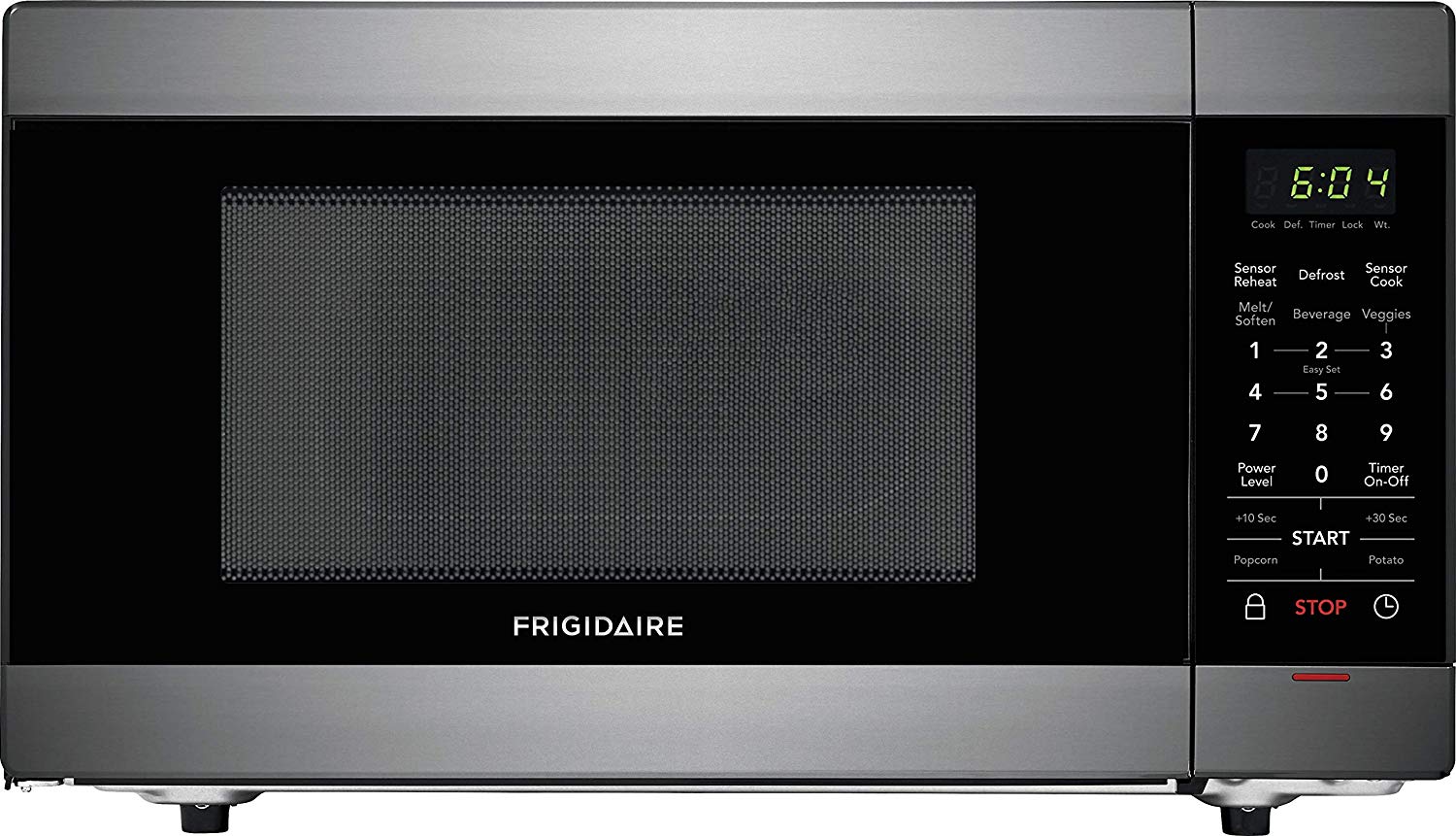 Frigidaire 1.4 Cu. Ft. Black Stainless Steel Microwave Oven