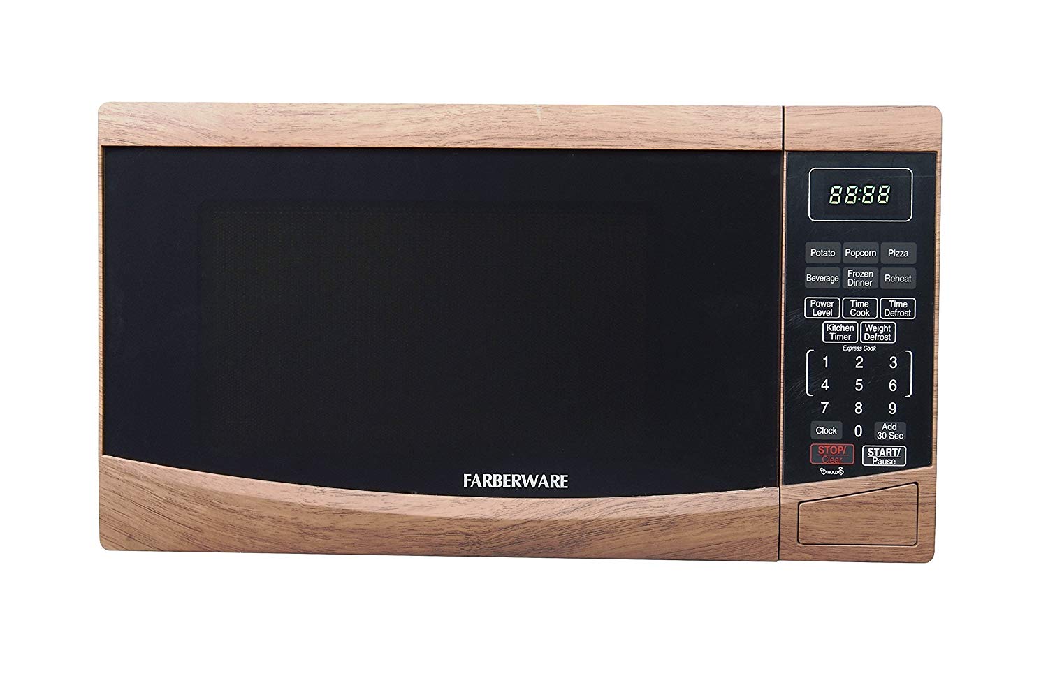 Farberware Classic FMO09BBTWDA 0.9-cu.ft. 900W Microwave Oven, Wood