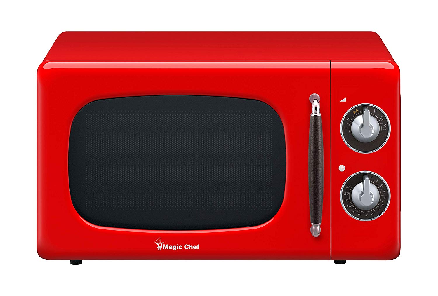 Magic Chef MCD770CR 0.7-Cu. Ft. 700W Retro Countertop Microwave Oven in Red.7 Cu.Ft