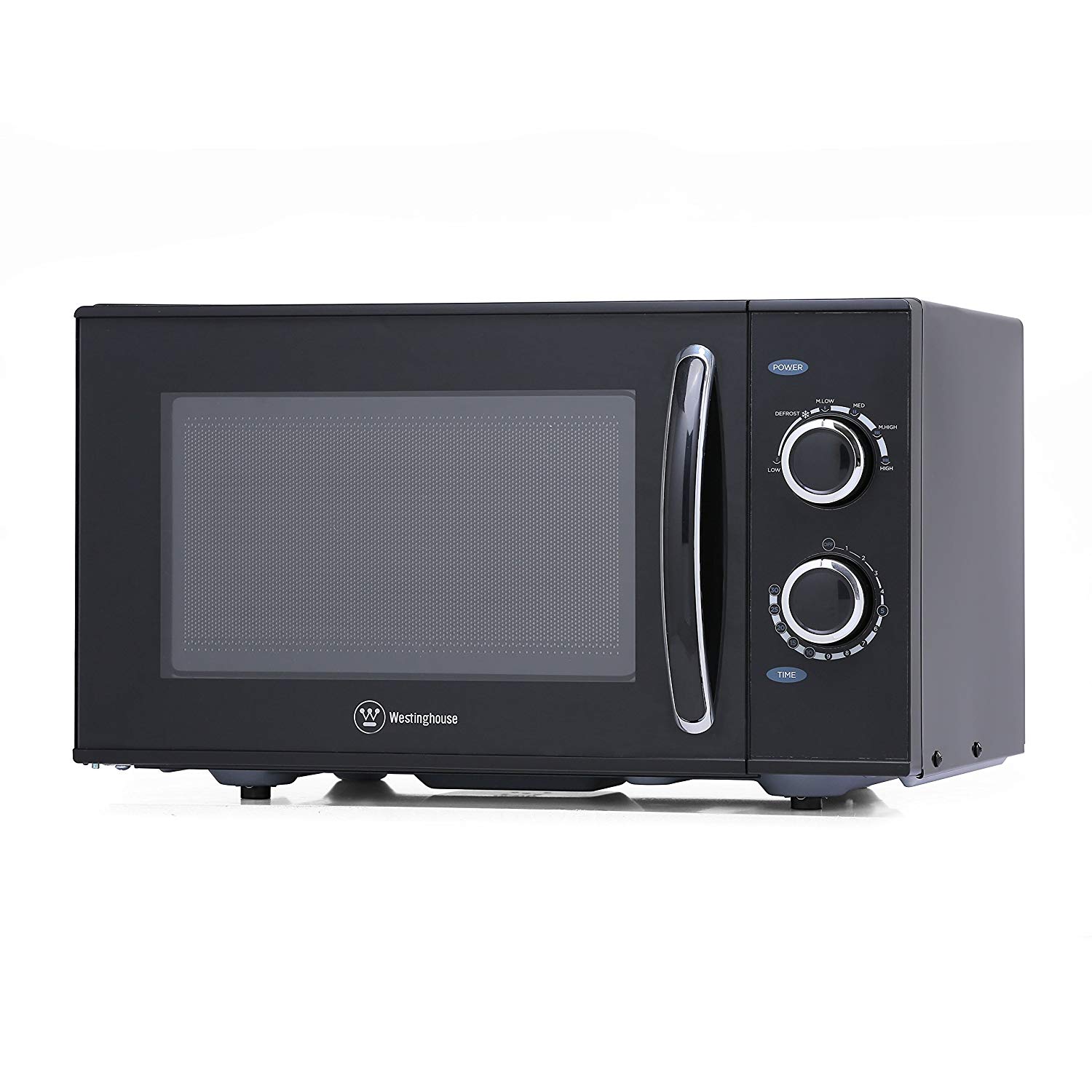 Westinghouse WCMH900B Countertop Rotary Microwave Oven 0.9 Cubic Feet, 900 Watt